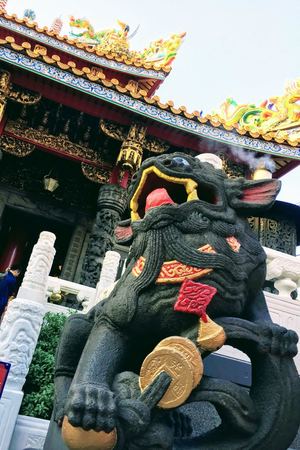 横浜関帝廟の狛犬