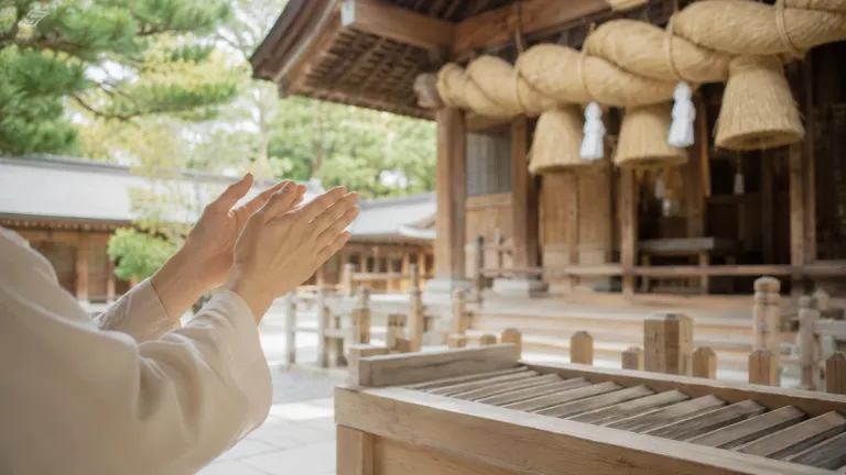 沖縄・出雲大社　神社　参拝