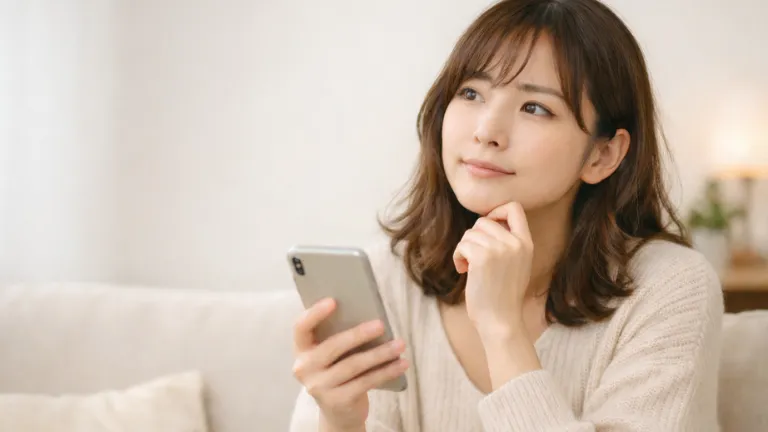 どのメニューにするか悩んでる